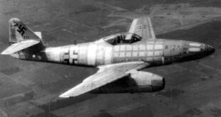 first captured Messerschmitt Me 262