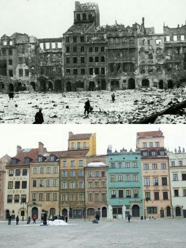 then and now warsaw world war ii