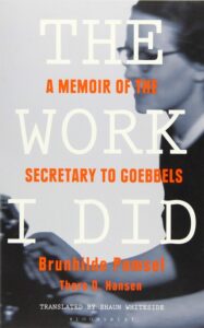 brunhilde pomsel goebbels secretary book review