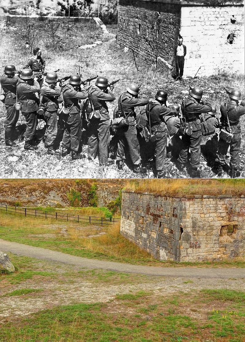 then and now georges blind execution belfort citadel